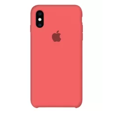 Силиконовый чехол Apple Silicone Case Ultra Peach для iPhone Х/Xs